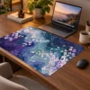 Violet Blossom Stream Dizüstü Gaming Mousepad
