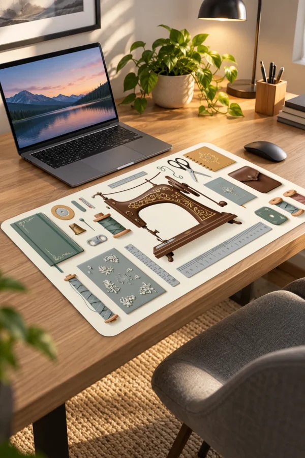 Sage Sewing Atelier 60x40 Gaming Mousepad Sage Sewing Atelier Dizüstü Gaming Mousepad