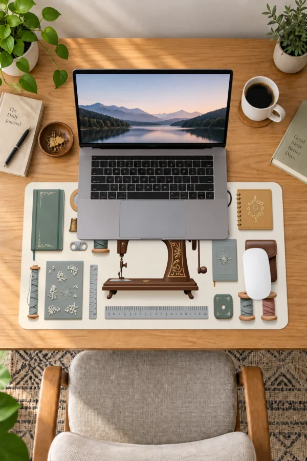 Sage Sewing Atelier 60x40 Gaming Mousepad Sage Sewing Atelier Dizüstü Gaming Mousepad