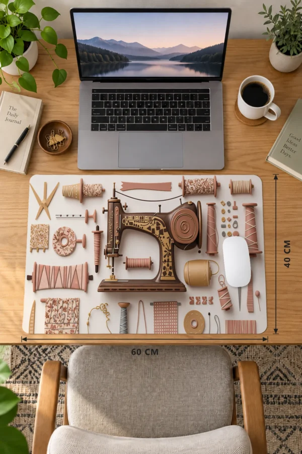 Blush Thread Atelier Dizüstü Gaming Mousepad