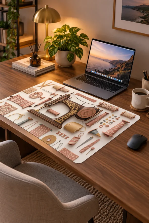 Blush Thread Atelier Dizüstü Gaming Mousepad