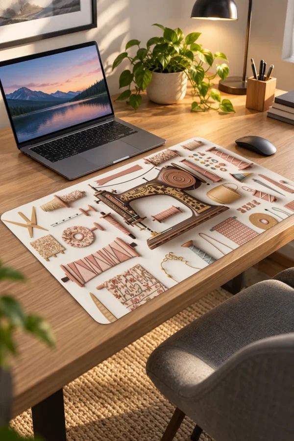 Blush Thread Atelier Dizüstü Gaming Mousepad