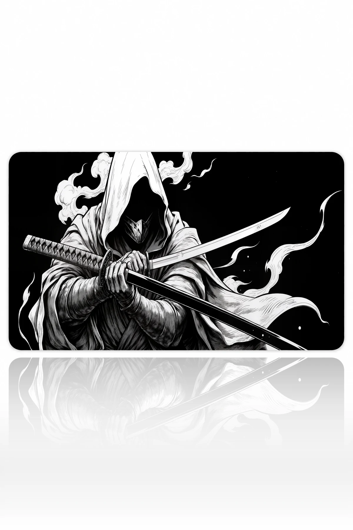 Shrouded Swordsman 60x40 Gaming Mousepad Shrouded Swordsman Dizüstü Gaming Mousepad