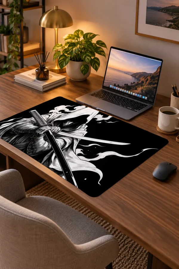 Shrouded Swordsman 60x40 Gaming Mousepad Shrouded Swordsman Dizüstü Gaming Mousepad