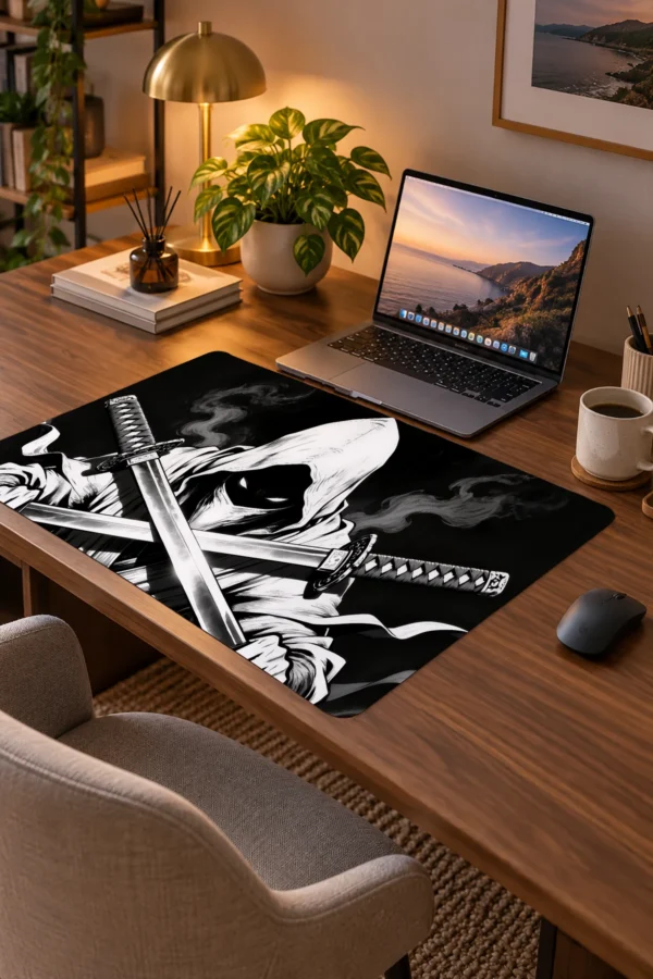 Crossed Steel Phantom 60x40 Gaming Mousepad Crossed Steel Phantom Dizüstü Gaming Mousepad