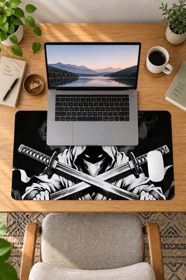 Crossed Steel Phantom 60x40 Gaming Mousepad Crossed Steel Phantom Dizüstü Gaming Mousepad
