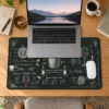 Vintner Chalk Notes Dizüstü Gaming Mousepad
