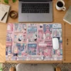 Pastel Kitty Lane 60x40 Gaming Mousepad Pastel Kitty Lane Dizüstü Gaming Mousepad
