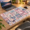 Pastel Kitty Lane 60x40 Gaming Mousepad Pastel Kitty Lane Dizüstü Gaming Mousepad