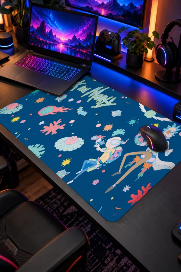 Cosmic Mayhem 60x40 Gaming Mousepad Cosmic Mayhem Dizüstü Gaming Mousepad