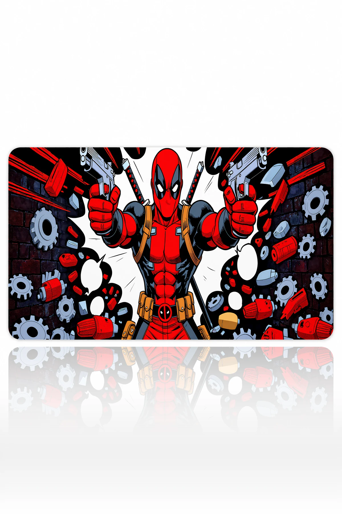 Gearburst Mercenary 60x40 Gaming Mousepad Gearburst Mercenary Dizüstü Gaming Mousepad