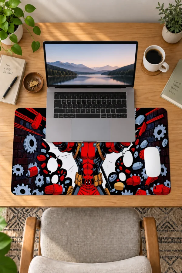 Gearburst Mercenary 60x40 Gaming Mousepad Gearburst Mercenary Dizüstü Gaming Mousepad