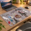 Spellbook Doodles 60x40 Gaming Mousepad Spellbook Doodles Dizüstü Gaming Mousepad