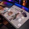 Spellbook Doodles 60x40 Gaming Mousepad Spellbook Doodles Dizüstü Gaming Mousepad