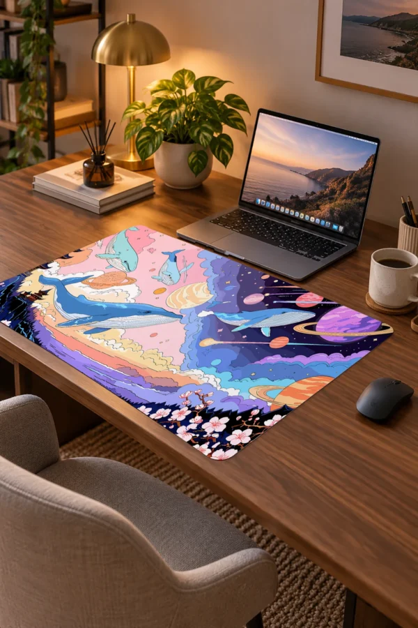 Galactic Sakura 2 60x40 Gaming Mousepad Galactic Sakura 2 Dizüstü Gaming Mousepad