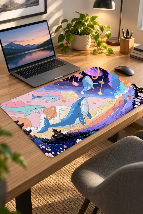 Galactic Sakura 2 60x40 Gaming Mousepad Galactic Sakura 2 Dizüstü Gaming Mousepad