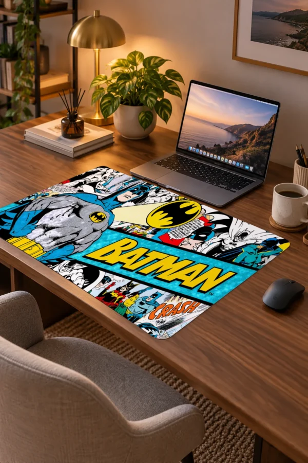 Vintage Comic Vigil Dizüstü Gaming Mousepad