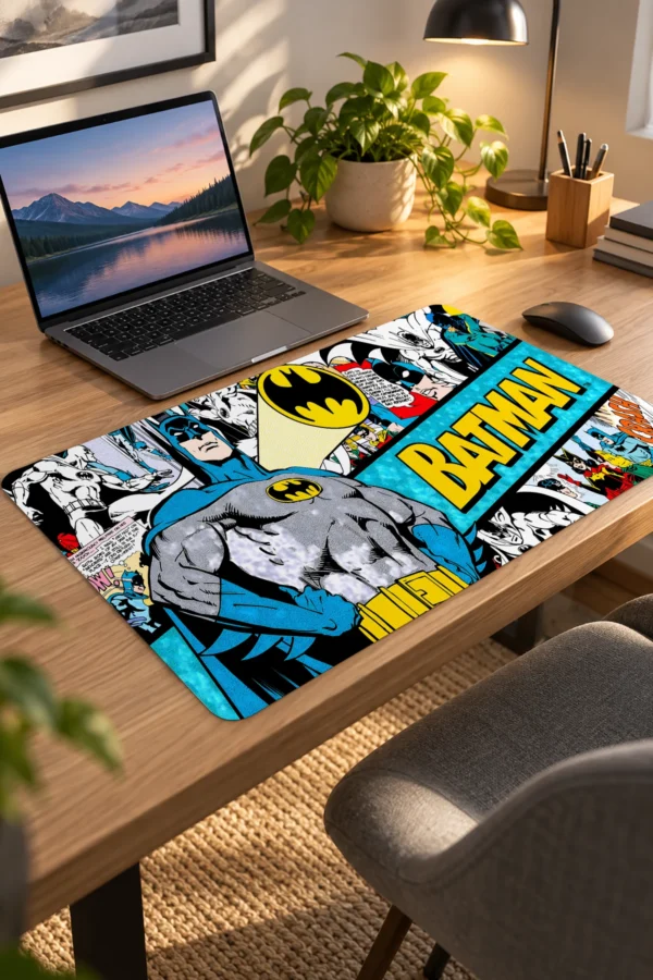 Vintage Comic Vigil Dizüstü Gaming Mousepad