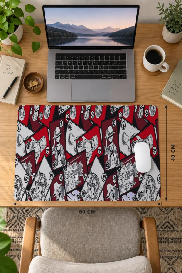 Red Deck Crew Dizüstü Gaming Mousepad