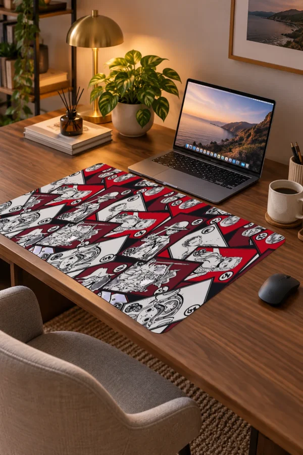Red Deck Crew Dizüstü Gaming Mousepad