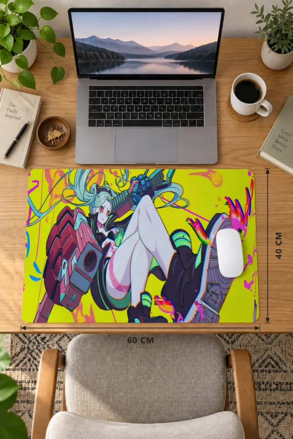 Acid Glitch Rebel Dizüstü Gaming Mousepad
