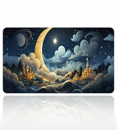 Crescent Castle Dreams Dizüstü Gaming Mousepad