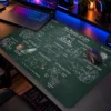 Feline Chalk Theory Dizüstü Gaming Mousepad