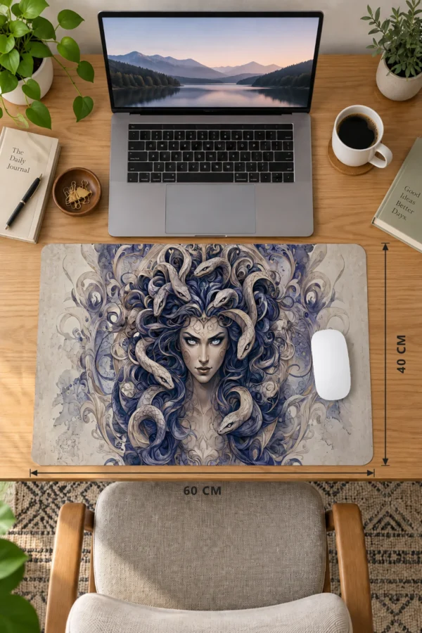 Serpent Crown Gaze Dizüstü Gaming Mousepad