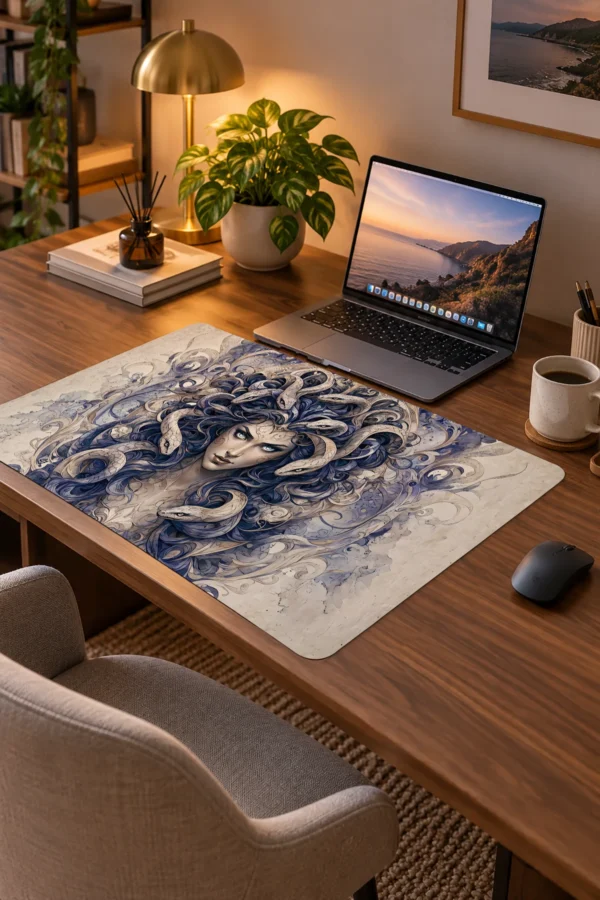 Serpent Crown Gaze Dizüstü Gaming Mousepad