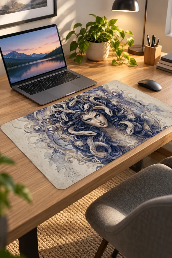 Serpent Crown Gaze Dizüstü Gaming Mousepad