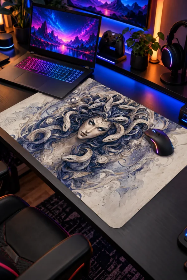 Serpent Crown Gaze Dizüstü Gaming Mousepad