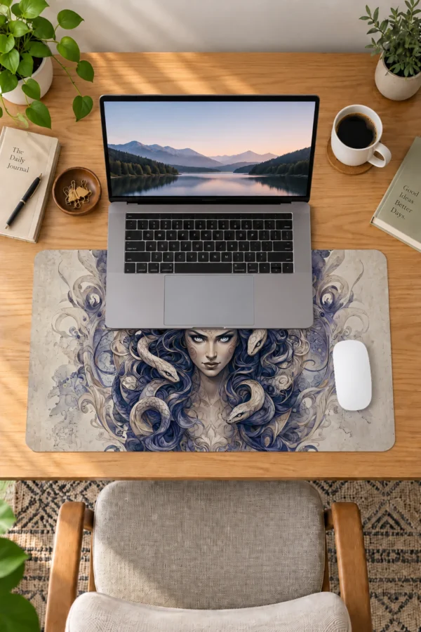 Serpent Crown Gaze Dizüstü Gaming Mousepad