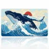 Great Wave Whale 60x40 Gaming Mousepad Great Wave Whale Dizüstü Gaming Mousepad
