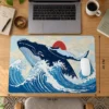Great Wave Whale 60x40 Gaming Mousepad Great Wave Whale Dizüstü Gaming Mousepad