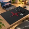 Crimson Heartbeat Dizüstü Gaming Mousepad