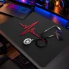 Crimson Heartbeat Dizüstü Gaming Mousepad