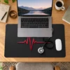 Crimson Heartbeat Dizüstü Gaming Mousepad