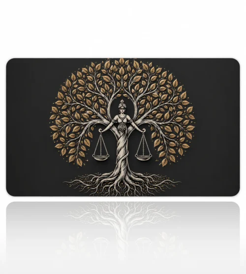 Gilded Justice 60x40 Gaming Mousepad Gilded Justice Dizüstü Gaming Mousepad