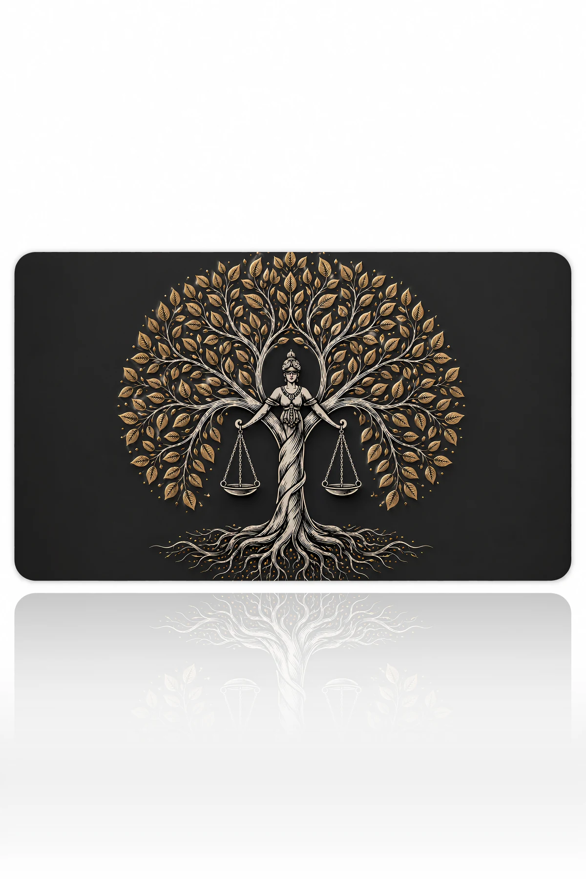 Gilded Justice Dizüstü Gaming Mousepad