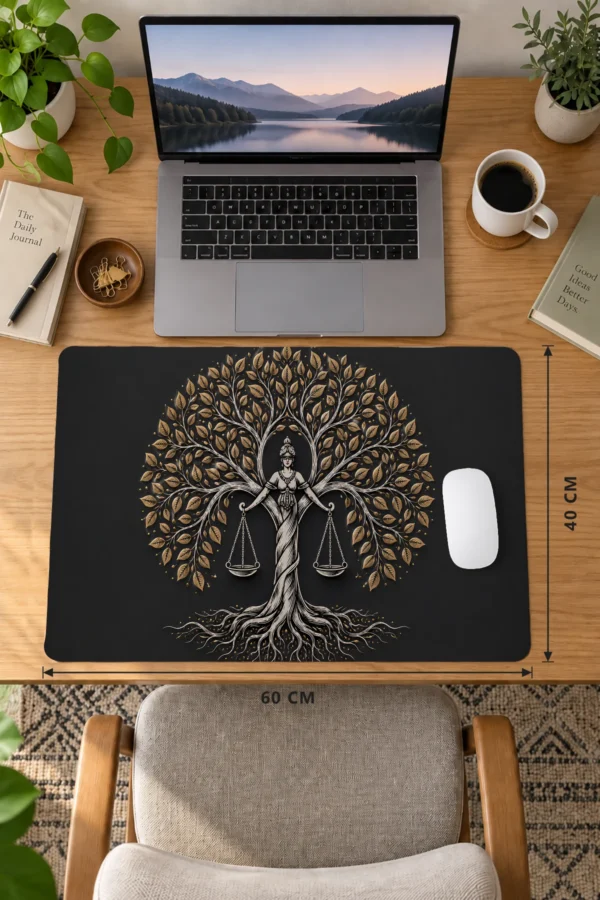 Gilded Justice Dizüstü Gaming Mousepad