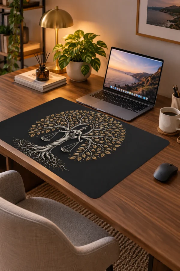Gilded Justice Dizüstü Gaming Mousepad