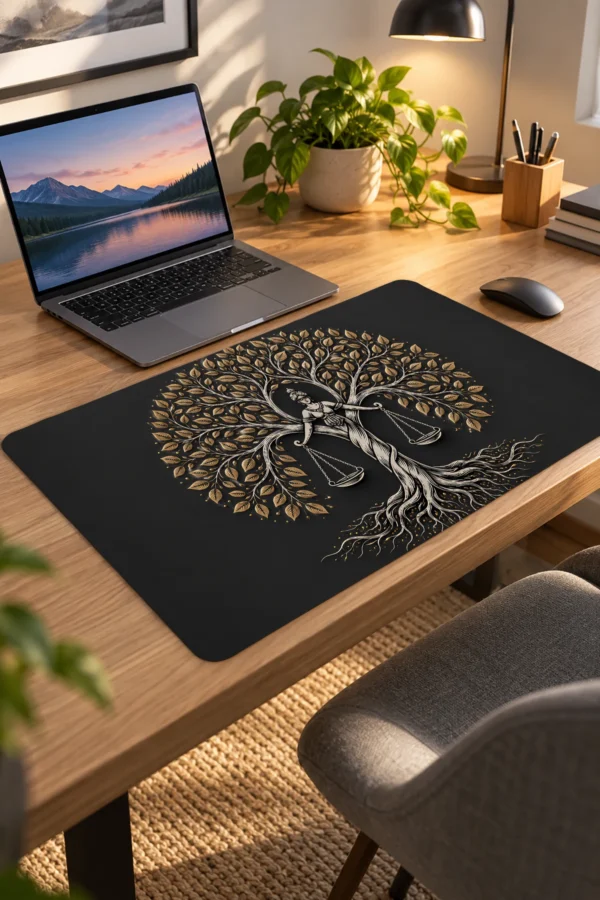 Gilded Justice Dizüstü Gaming Mousepad
