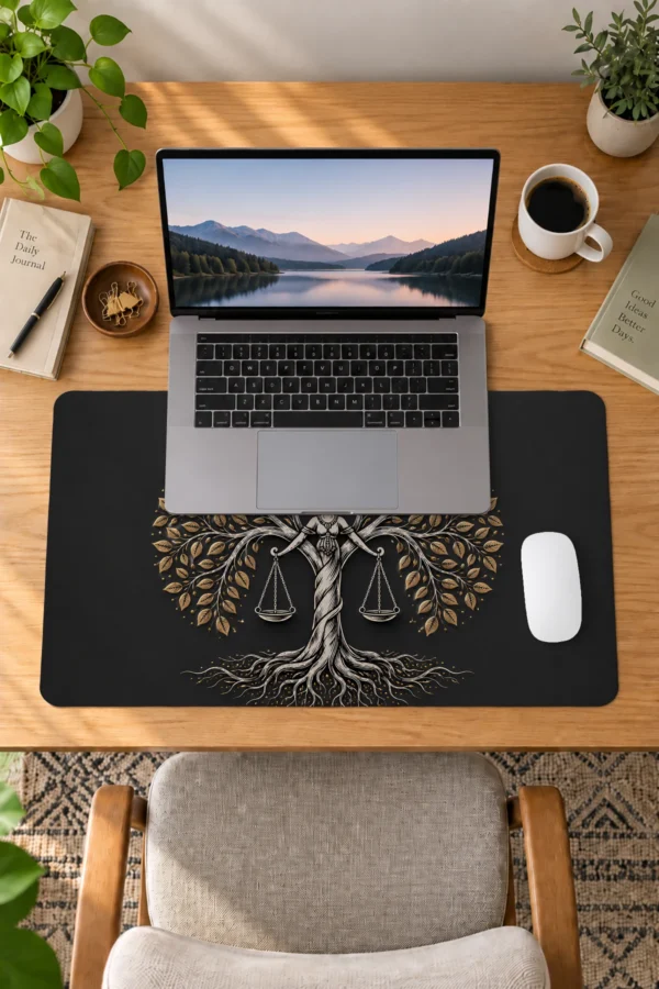 Gilded Justice Dizüstü Gaming Mousepad