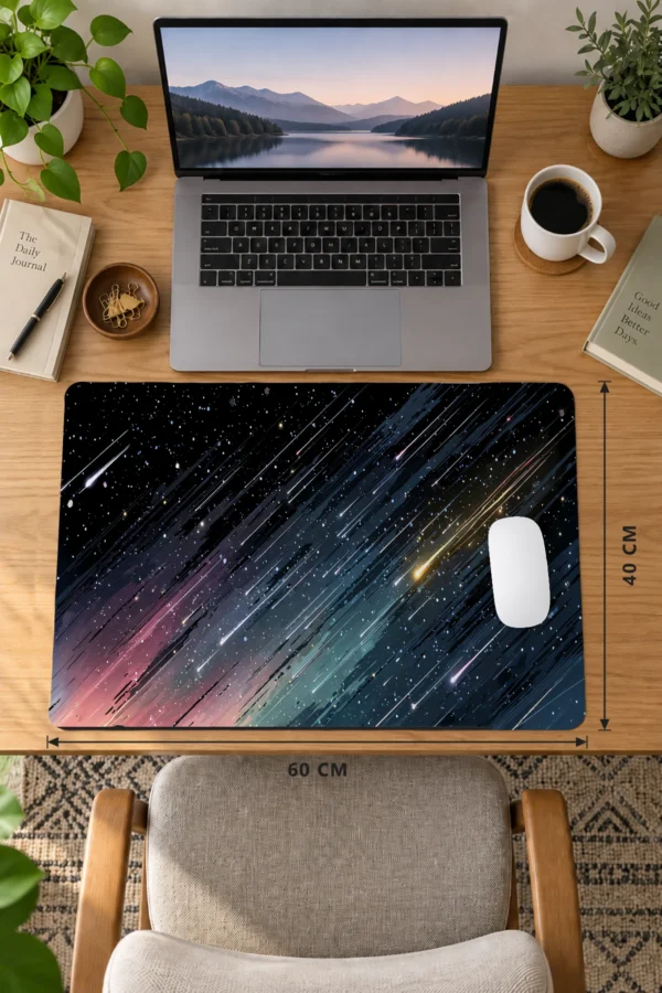 Midnight Starfall 60x40 Gaming Mousepad Midnight Starfall Dizüstü Gaming Mousepad