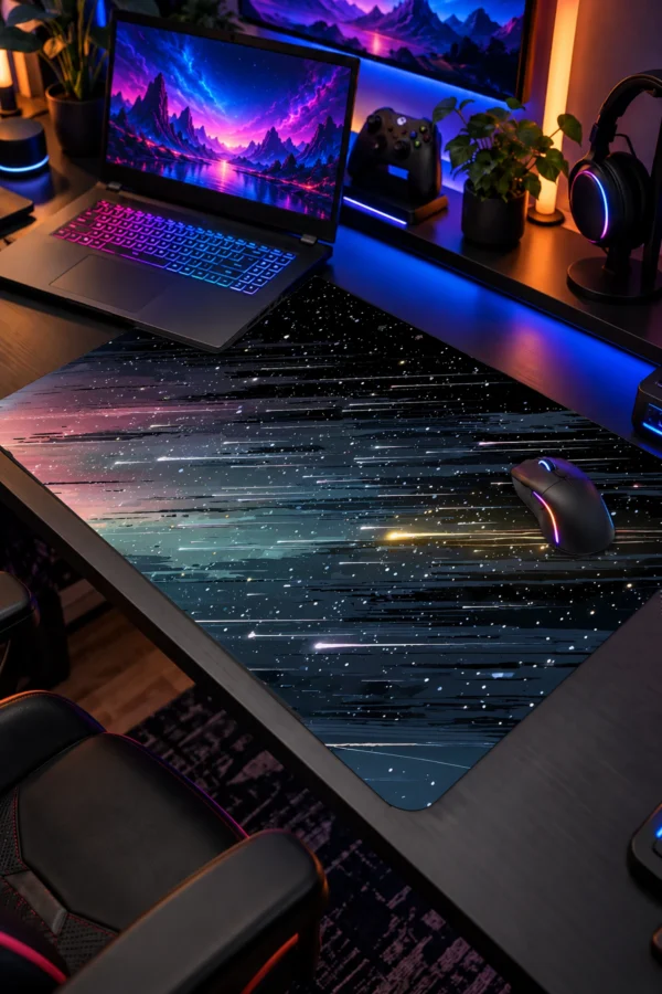 Midnight Starfall 60x40 Gaming Mousepad Midnight Starfall Dizüstü Gaming Mousepad