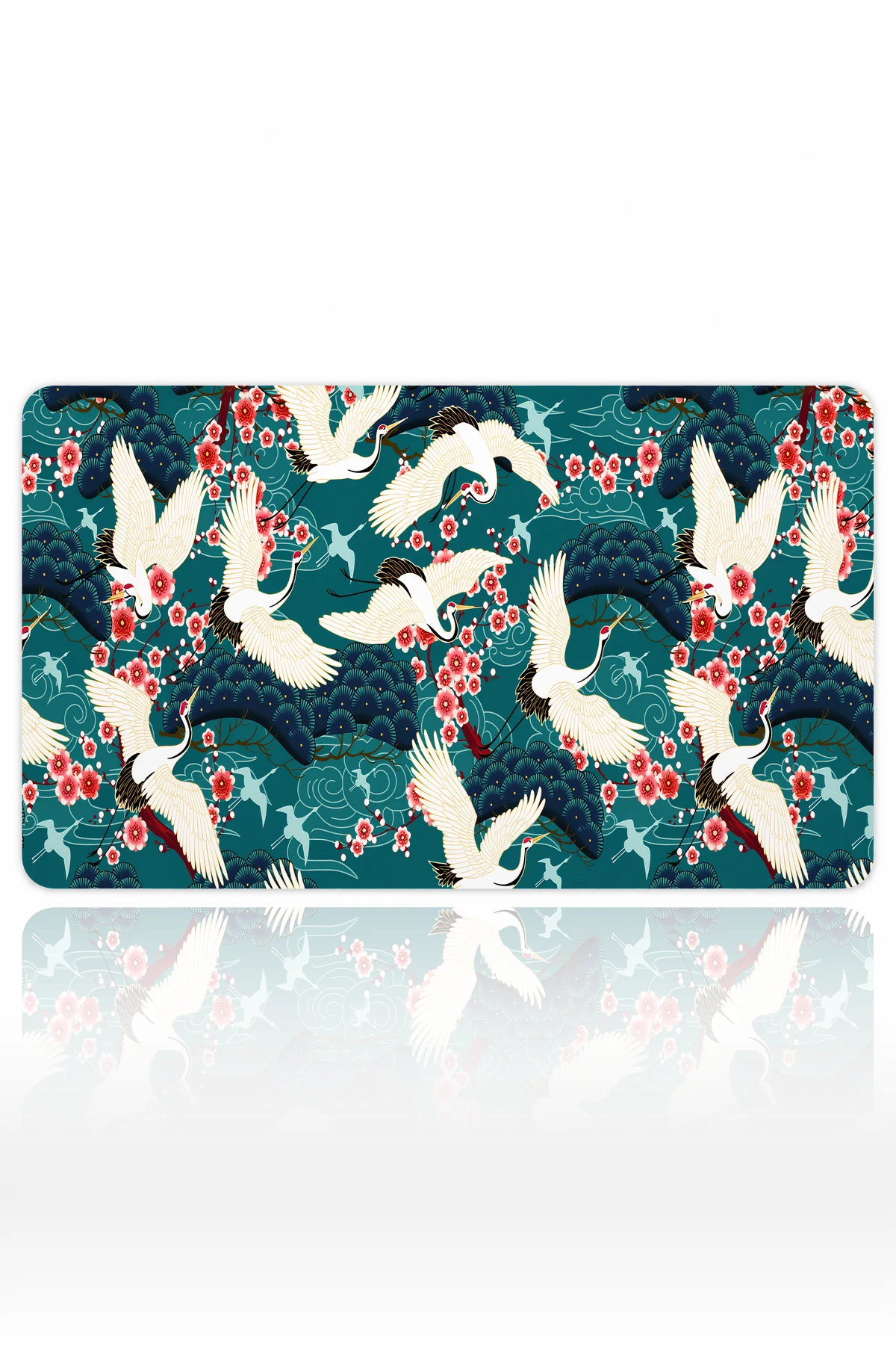 Crane Blossom Dance 60x40 Gaming Mousepad Crane Blossom Dance Dizüstü Gaming Mousepad