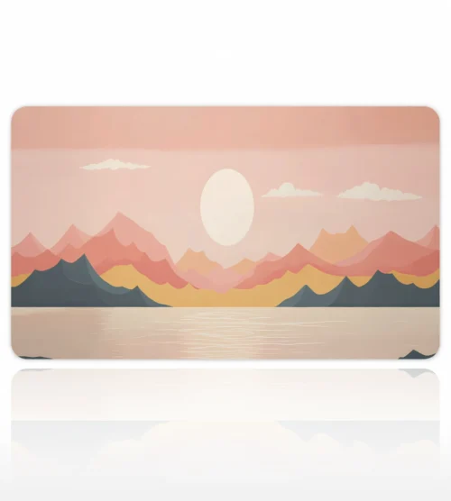 Peach Horizon 60x40 Gaming Mousepad Peach Horizon Dizüstü Gaming Mousepad