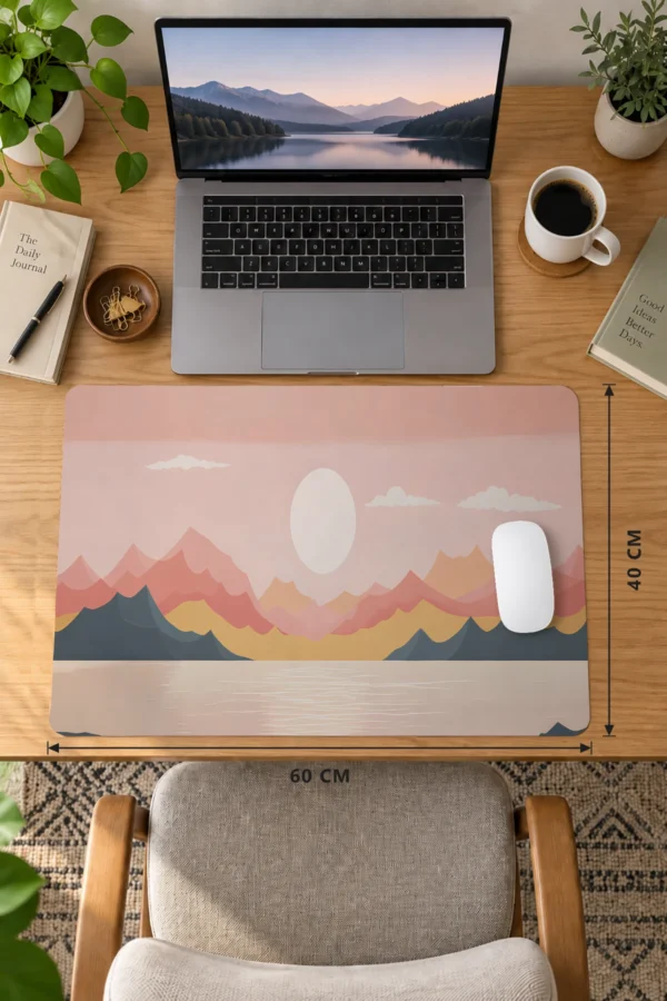 Peach Horizon 60x40 Gaming Mousepad Peach Horizon Dizüstü Gaming Mousepad