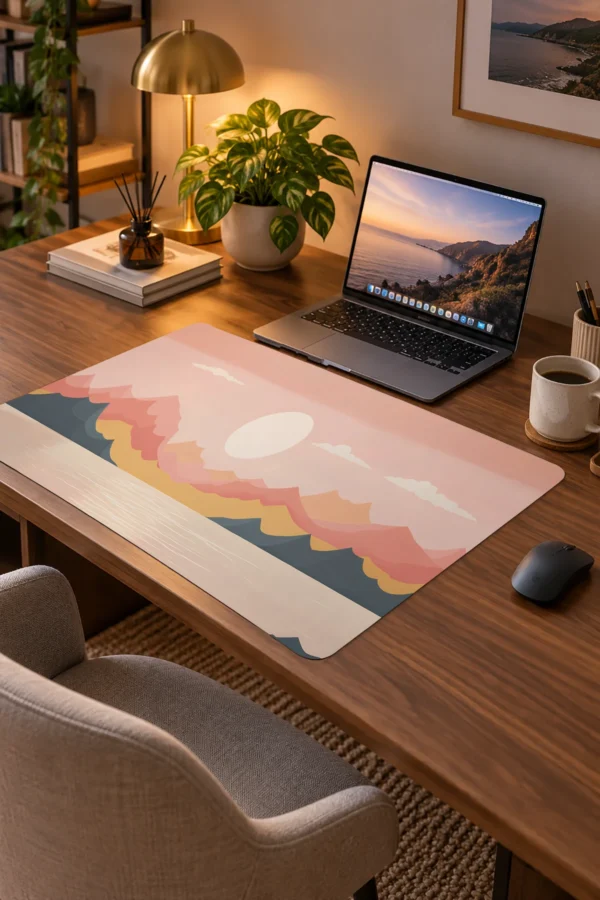 Peach Horizon 60x40 Gaming Mousepad Peach Horizon Dizüstü Gaming Mousepad