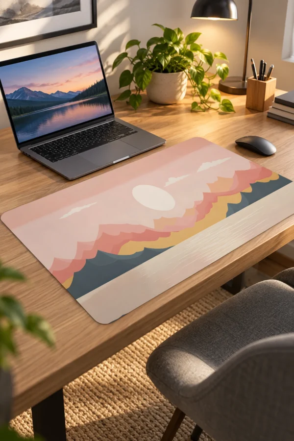 Peach Horizon 60x40 Gaming Mousepad Peach Horizon Dizüstü Gaming Mousepad